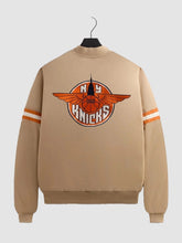 Andrew Schulz Kith x New York Knicks Wings Satin Bomber Jacket